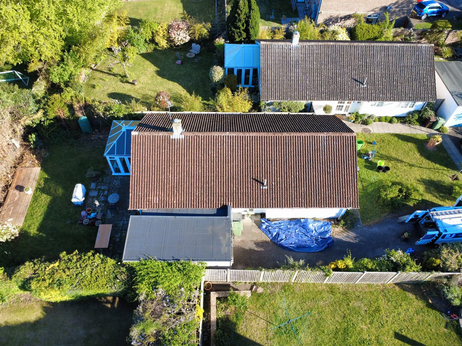 Andover-style property with clean roof